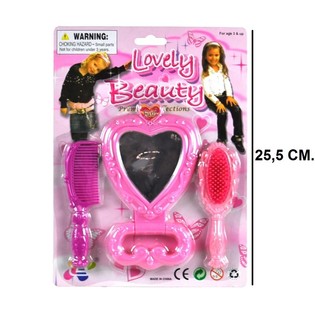 Lindo Conjunto de Beleza em Cart&atilde;o (8 unid.)