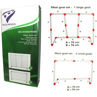 RUCANOR - CONJUNTO DE BALIZAS DE FUTEBOL MAXI
