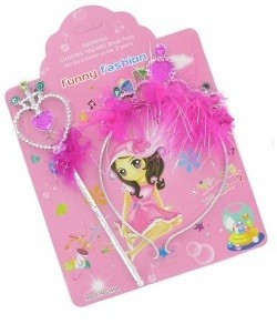 Set de Princesa com Brilhantes (12 un.)