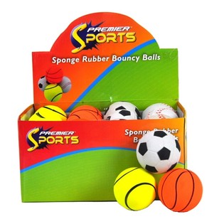 Bolas Saltitonas de Desporto em Expositor (24 un.)