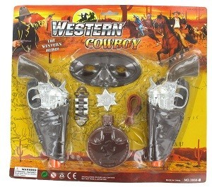 Set de Cowboy do Oeste (6 un.)