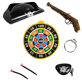 CONJUNTO DE PIRATAS - PIRATES TARGET (6 un.)