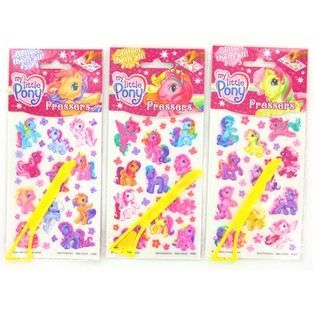 DECALCOMANIAS / AUTOCOLANTES MY LITTLE PONY (24 un.)