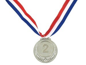 MEDALHA DE PRATA - MODELO 1 (10 un.)