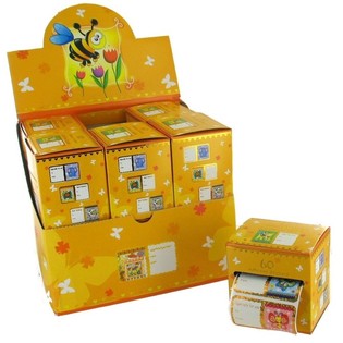 AUTOCOLANTES PARA PRESENTE/CART&Atilde;O - MODELO ANIMAIS (12 un.)