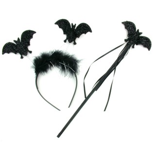 DIADEMA DE HALLOWEEN COM CETRO (12 un.)