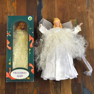 ANJO DE NATAL GRANDE 30 CM (4 unid.)