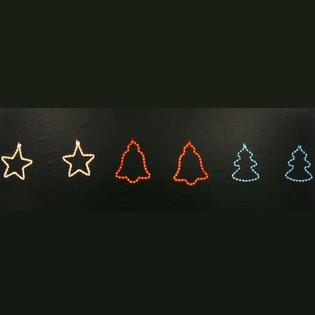 ILUMINA&Ccedil;&Atilde;O DE NATAL COM FIGURAS