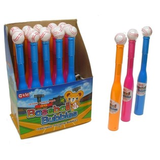 BAST&Atilde;O DE BEISEBOL SOPRADOR DE BOLHAS (18 un.)