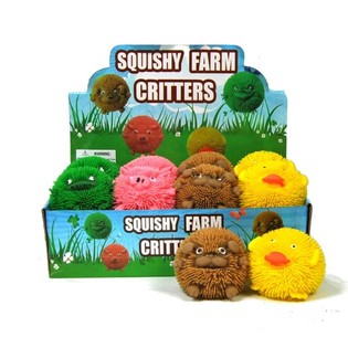 Squishy Farm Gritters com Luz (12 un.)