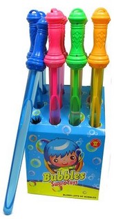 MEGA VARINHA DE BOLHAS DE SAB&Atilde;O (12 un.)