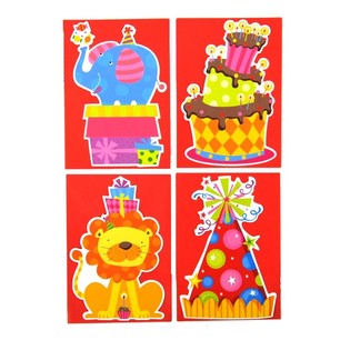 CONVITES DE ANIVERS&Aacute;RIO + ENVELOPE (24 unid.)