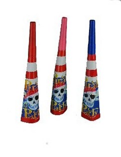 6 L&Iacute;NGUAS DE SOGRA PARA ANIVERS&Aacute;RIO - "PIRATE PARTY" (6 sets)
