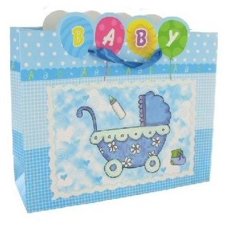 SACO DE NASCIMENTO - BABY BLUE (12 un.)