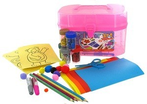 Mala de Trabalhos Manuais com Brilhantes - Glitter Art | {$companyname}