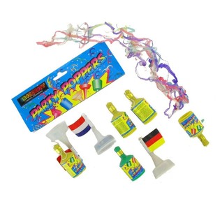 Lan&ccedil;a-Confetes Party Poppers (11x5 un.)