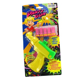 Pistola de confetes para festas (12 unid.)