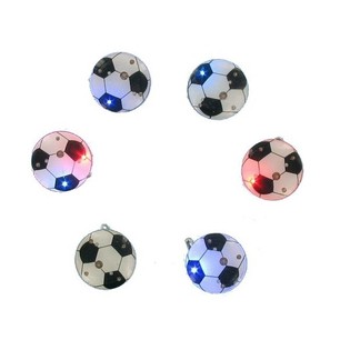 PIN DE FUTEBOL LUMINOSO COM LED (25 un.)