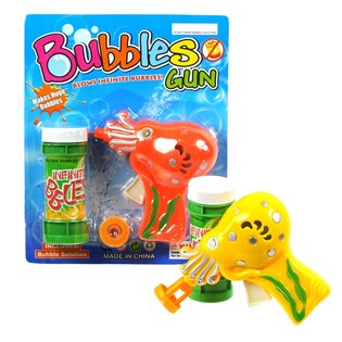 PISTOLA DE BOLHAS DE SAB&Atilde;O EM CART&Atilde;O (6 un.)