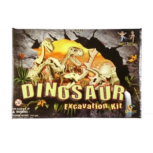 Kit de Escava&ccedil;&atilde;o de Dinossauros para Arque&oacute;logos (2 uni.)