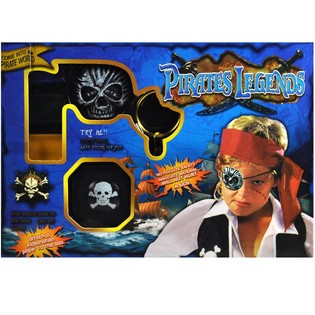 GRANDE CONJUNTO DE PIRATA COM MAQUILHAGEM (2 unid.)