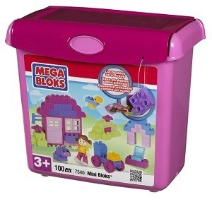 MEGABLOKS MINI BLOKS - 7540 Blocos de Construção (100 peças)