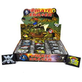 Borracha Quadrada Pirata (60 un.)