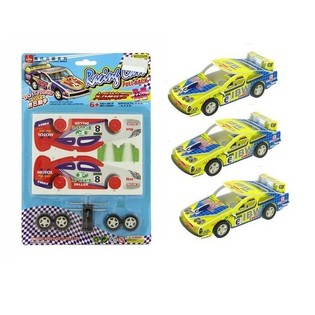 CONSTRÓI O TEU PRÓPRIO CARRO DE CORRIDA 3D (12 ud.)