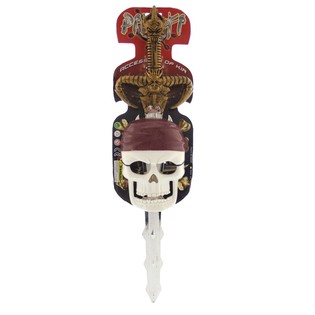 M&aacute;scara de pirata com espada grande (6 un.)