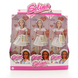 Boneca de Enfermeira em Expositor (12 un.)
