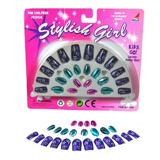 CONJUNTO DE UNHAS PARA CRIAN&Ccedil;AS (12 un.)