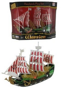 Barco Pirata de Brinquedo com Luz e Som (2 un.) | {$companyname}