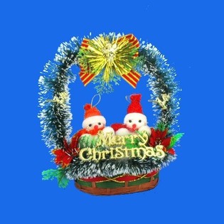 CESTO DE DECORAÇÃO DE NATAL (3 un.)