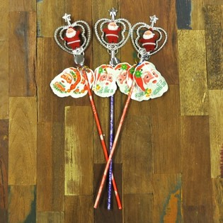 Bast&atilde;o Decorativo de Natal (20 un.)
