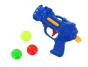 PISTOLA DE BOLAS (12 unid.)