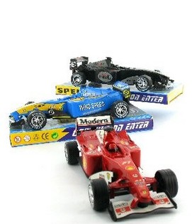 CARRO DE F-1 EM BLISTER (12 un.)
