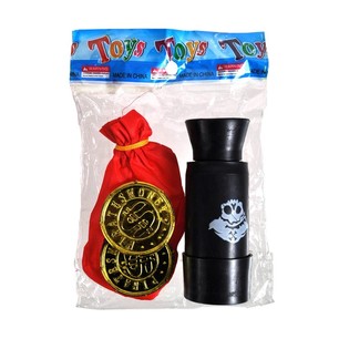 Set de brincar pirata de 4 pe&ccedil;as (12 un.)