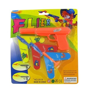 Pistola Lan&ccedil;a-Avi&otilde;es de Brinquedo (12 un.)