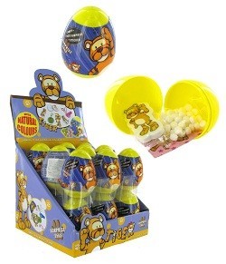 Ovo Surpresa Tigre com Doces (18 unid.)