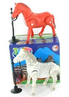 MANEIO CAVALO & ZEBRA EM CAIXA