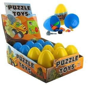 BLOCOS DE CONSTRU&Ccedil;&Atilde;O COM DOCES EM OVO (12 un.)