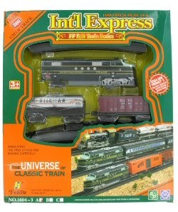 Comboio de Brinquedo Clássico - INTERNATIONAL TRAIN EXPRESS