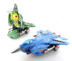 ROBÔ F16 BUMP & GO - Jacto de Combate Transformável