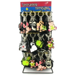 Expositor com Porta-Chaves de Animais (144 un.)