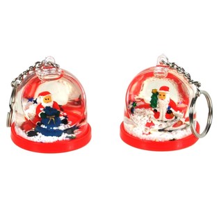 PORTA-CHAVES COM GLOBO DE NEVE (12 un.)