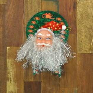 CABEÇA DE PAI NATAL GRANDE (12 un.)