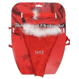 TANGA SEXY E GARGANTILHA NO CART&Atilde;O (12 un.)