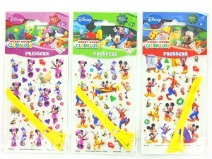 AUTOCOLANTES DE TRANSFER&Ecirc;NCIA DISNEY MICKEY MOUSE (24 un.)