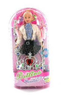 BONECA COM COROA E PULSEIRA (2 un.)
