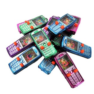 JOGO DE &Aacute;GUA EM FORMA DE TELEM&Oacute;VEL (24 un.)